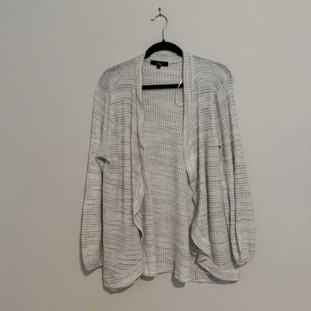 Lulus cardigan sweater gray medium